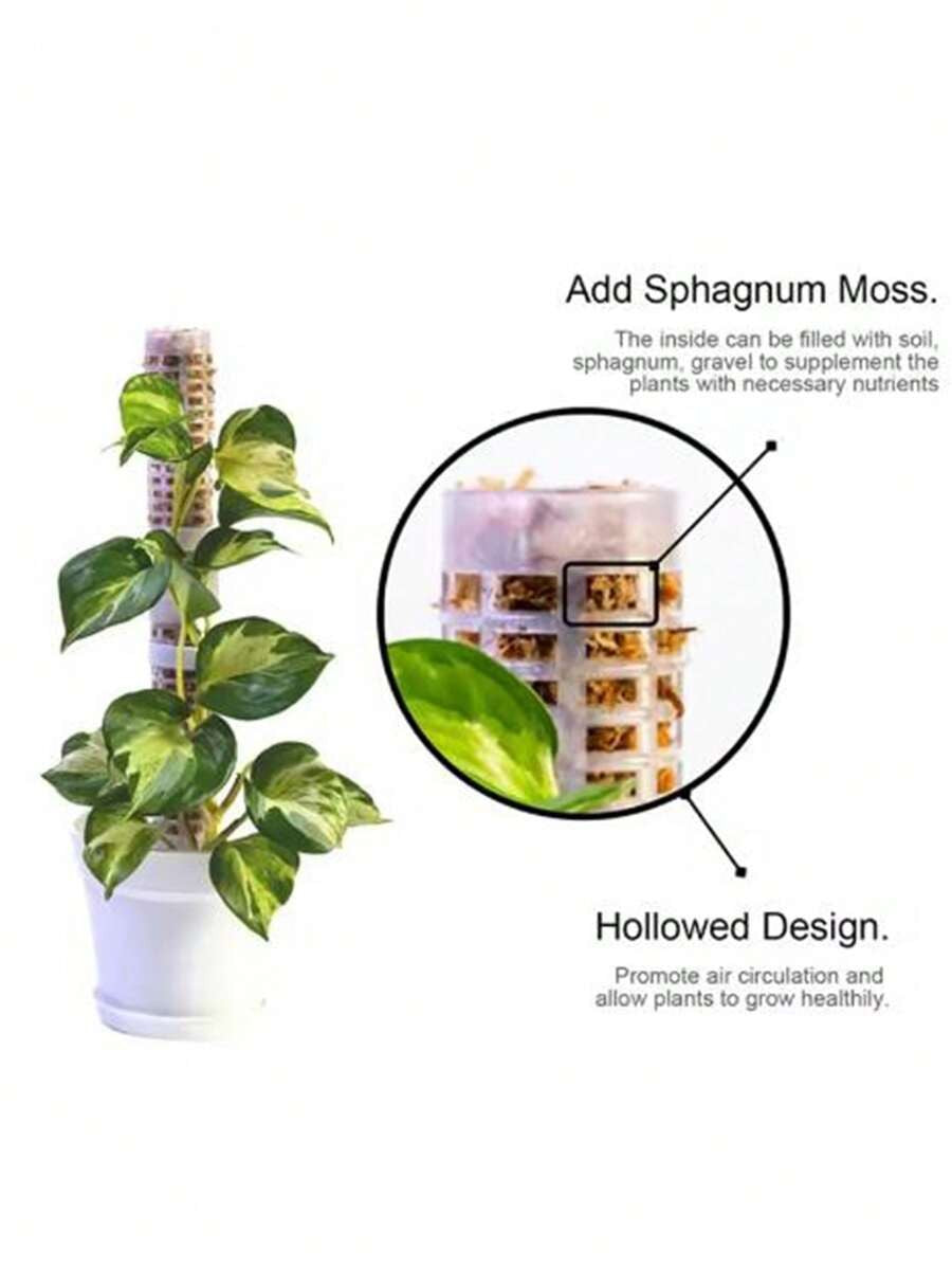 Thin Plastic moss pole